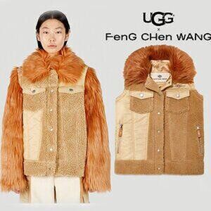 💥💥DOPE!💥💥 UGG x FENG CHEN WANG FAUX FUR 2-IN-1 JACKET
